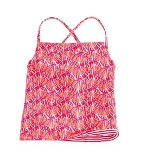 Vineyard Vines Reversible Print Tankini Top Swim